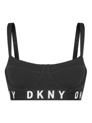 DKNY Biustonosz z fiszbiną DK4521 Czarny