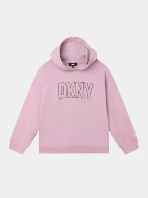 DKNY Bluza D55000 D Różowy Regular Fit