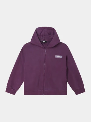 DKNY Bluza D55001 D Fioletowy Regular Fit