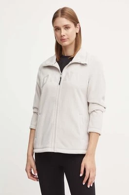 Dkny bluza polarowa kolor beżowy gładka DP4J9479