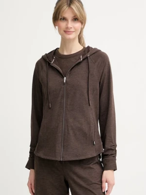 DKNY bluza rozpinana z kapturem damska