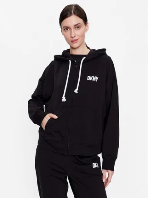 DKNY Bluza YI2022629 Czarny Regular Fit