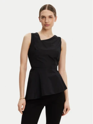 DKNY Bluzka P4JA1Z31 Czarny Regular Fit