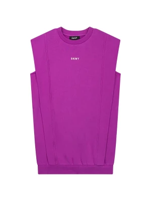 DKNY Bluzka w kolorze fioletowym rozmiar: 128