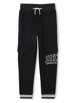 DKNY Bojówki w kolorze czarnym rozmiar: 152