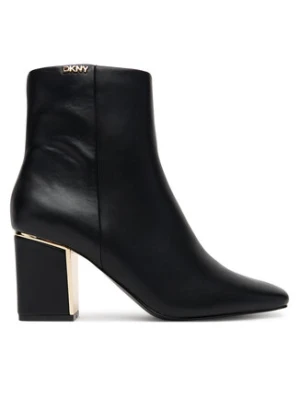 DKNY Botki Cianna K3570036 Czarny