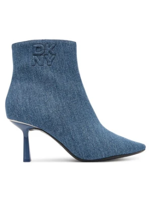 DKNY Botki K3522709 Niebieski