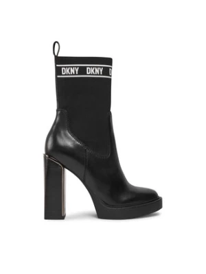 DKNY Botki Vilma K3321692 Czarny