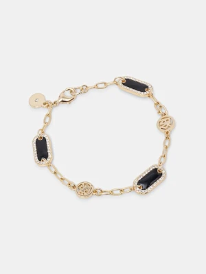 DKNY bransoletka damska metalowa