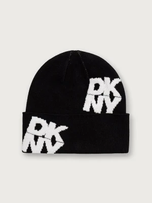 DKNY czapka damska czarny