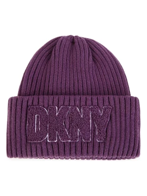 DKNY Czapka w kolorze fioletowym rozmiar: 158/164