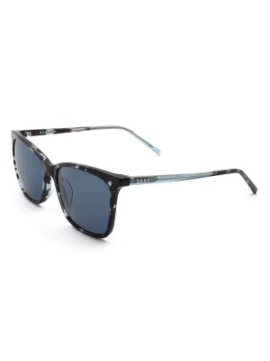 Zdjęcie produktu DKNY Damskie okulary przeciwsłoneczne w kolorze czarno-niebieskim rozmiar: 54