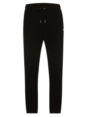 DKNY Damskie spodnie dresowe Kobiety Bawełna czarny jednolity,