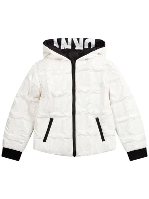DKNY Dwustronna kurtka pikowana w kolorze czarno-białym rozmiar: 164