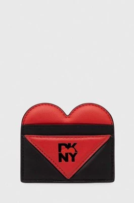 Dkny etui na karty skórzane HEART OF NY kolor czarny R411ZF07