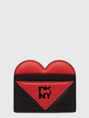 Dkny etui na karty skórzane HEART OF NY kolor czarny R411ZF07