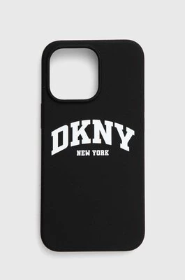 Dkny etui na telefon iPhone 13 Pro / 13 6.1" kolor czarny DKHMP13LSNYACH