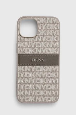 Dkny etui na telefon iPhone 14 / 15 / 13 6.1 kolor szary DKHCP14SPRTHSLE