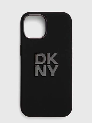 Dkny etui na telefon iPhone 15 / 14 / 13 6.1" kolor czarny DKHCP15SSMCBSK