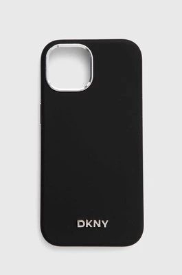 Dkny etui na telefon iPhone 15 / 14 / 13 6.1" kolor czarny DKHMP15SSMCHLK