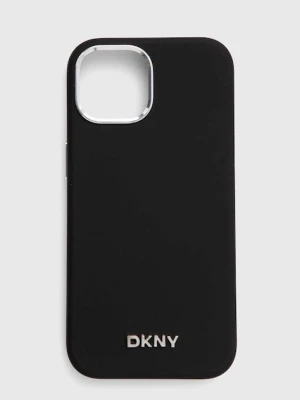 Dkny etui na telefon iPhone 15 / 14 / 13 6.1" kolor czarny DKHMP15SSMCHLK