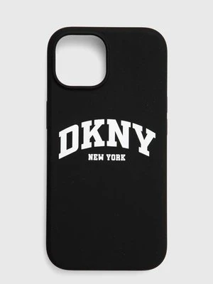 Dkny etui na telefon iPhone 15 / 14 / 13 6.1" kolor czarny DKHMP15SSNYACH