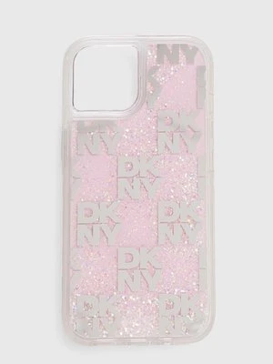 Dkny etui na telefon iPhone 15 / 14 / 13 6.1" kolor różowy DKHCP15SLCPEPP