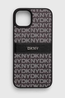 Dkny etui na telefon iPhone 15 Plus / 14 Plus 6.7 kolor czarny DKHCP15MPRTHSLK