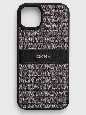 Dkny etui na telefon iPhone 15 Plus / 14 Plus 6.7 kolor czarny DKHCP15MPRTHSLK