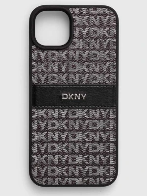 Dkny etui na telefon iPhone 15 Plus / 14 Plus 6.7 kolor czarny DKHCP15MPRTHSLK