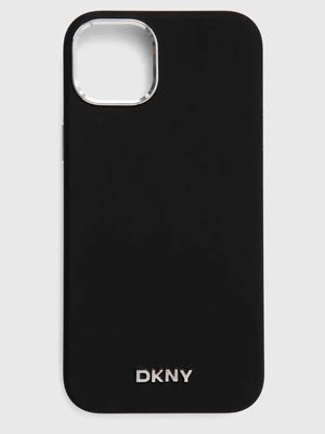 Dkny etui na telefon iPhone 15 Plus / 14 Plus 6.7" kolor czarny DKHMP15MSMCHLK