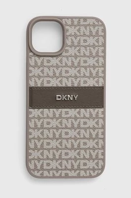 Dkny etui na telefon iPhone 15 Plus / 14 Plus 6.7 kolor szary DKHCP15MPRTHSLE