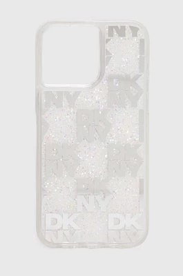 Dkny etui na telefon iPhone 15 Pro Max 6.7" kolor biały DKHCP15XLCPEPT