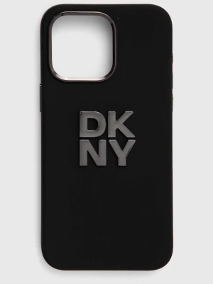 Dkny etui na telefon iPhone 15 Pro Max 6.7" kolor czarny DKHCP15XSMCBSK
