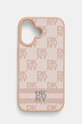 Dkny etui na telefon iPhone 16 6.1 kolor pomarańczowy DKHCP16SPCPTSSP