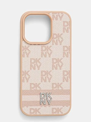 Dkny etui na telefon iPhone 16 Pro 6.3 kolor pomarańczowy DKHCP16LPCPTSSP