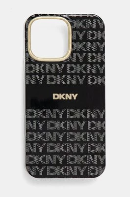 Dkny etui na telefon iPhone 16 Pro Max 6.9 kolor czarny DKHMP16XHRHSEK