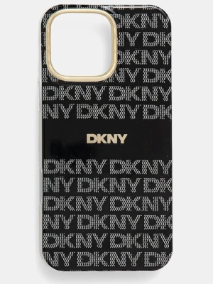 Dkny etui na telefon iPhone 16 Pro Max 6.9 kolor czarny DKHMP16XHRHSEK