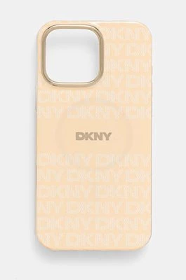 Dkny etui na telefon iPhone 16 Pro Max 6.9 kolor pomarańczowy DKHMP16XHRHSEP