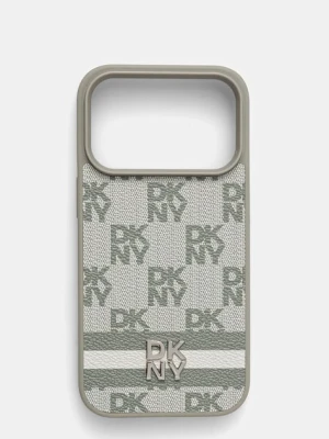 Dkny etui na telefon iPhone 17 Pro kolor zielony DKHCP17LPCPTSSE