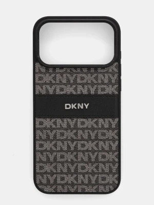 Dkny etui na telefon iPhone 17 Pro Max kolor czarny DKHCP17XPRTHSLK