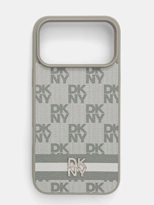 Dkny etui na telefon iPhone 17 Pro Max kolor zielony DKHCP17XPCPTSSE