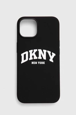 Dkny etui na telefon iPhone iPhone 14 / 15 / 13 6.1" kolor czarny DKHMP14SSNYACH