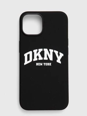 Dkny etui na telefon iPhone iPhone 14 / 15 / 13 6.1" kolor czarny DKHMP14SSNYACH