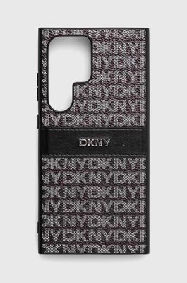 Dkny etui na telefon S24 Ultra S928 kolor czarny DKHCS24LPRTHSLK