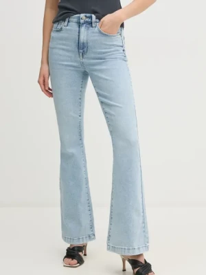 Dkny jeansy damskie high waist DJ4M4005