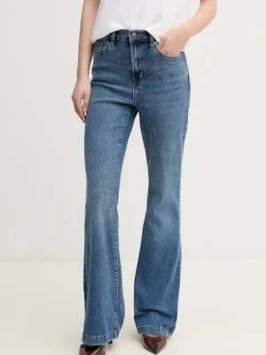 Dkny jeansy damskie high waist DJ4M4005