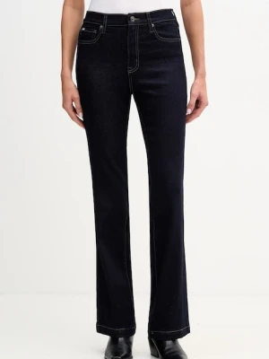 Dkny jeansy damskie high waist DJ5M4005