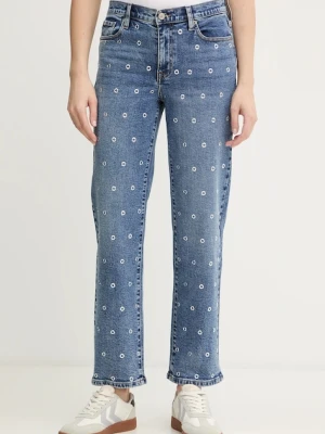 Dkny jeansy damskie medium waist DJ6B4196
