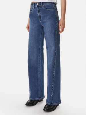 DKNY Jeansy DJ6M4228 Niebieski Wide Leg